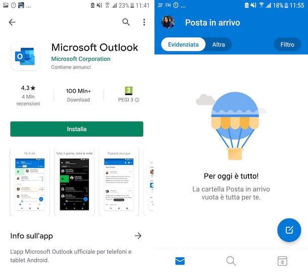 Outlook Android