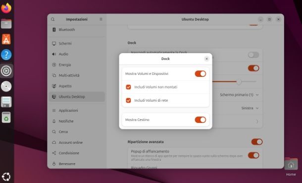 Come rimettere il Cestino sul Desktop di Linux