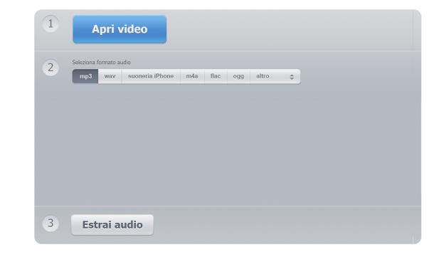 Programma per estrarre audio da video online