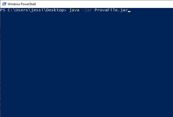 Come aprire un file jar su Windows 10