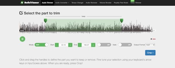 Audio Trimmer