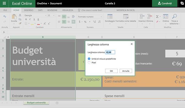 Come adattare le celle di Excel al contenuto