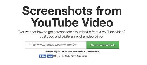Come estrarre foto da un video di YouTube