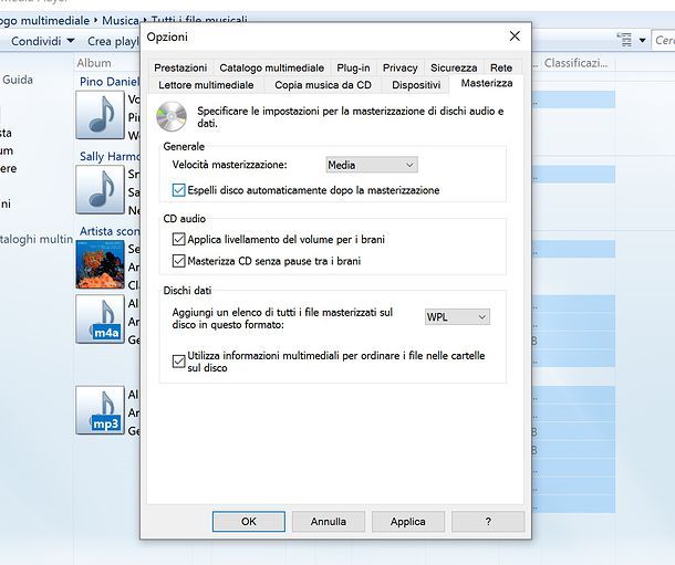 Programma per masterizzare CD audio