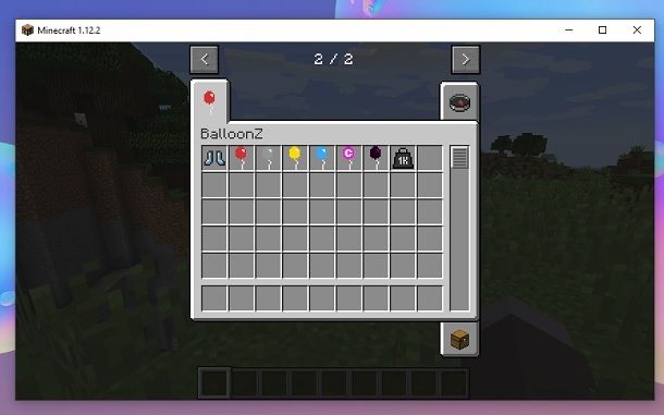 Inventario Mod Minecraft Java