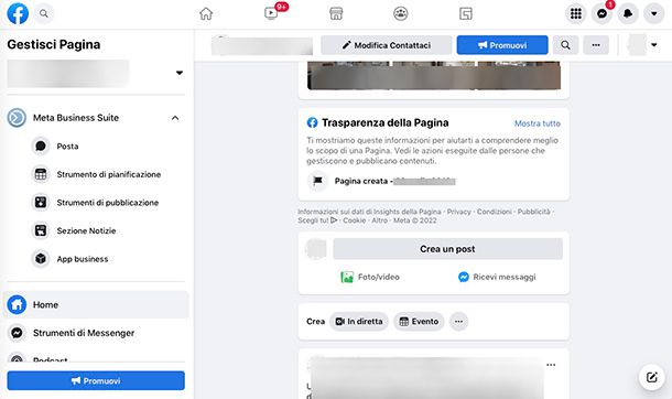 Come pubblicare una GIF su Facebook da computer sulla pagina