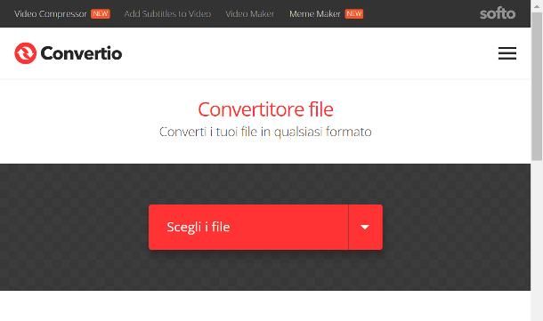 Altri servizi online per convertire file ODT in DOC