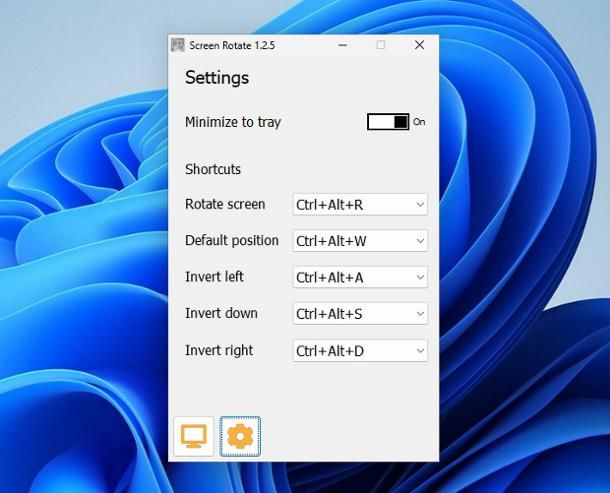 Come ruotare lo schermo del PC con la tastiera