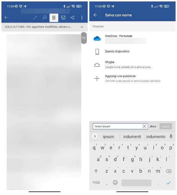 Microsoft Word (Android/iOS/iPadOS)