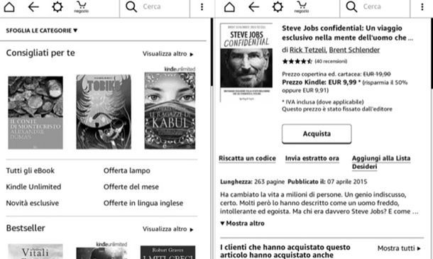 Quale ereader comprare