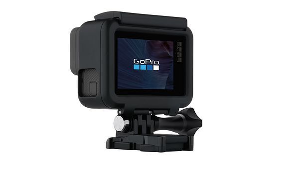 Foto dello schermo di una GoPro