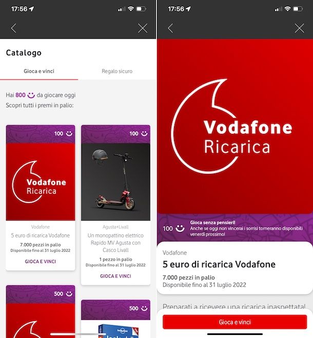 Vodafone Happy] 5 € di sconto  Seconda Mano (spesa min. 20 €) »