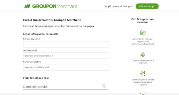 Come funziona Groupon