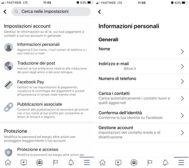 Come recuperare l'email di Facebook