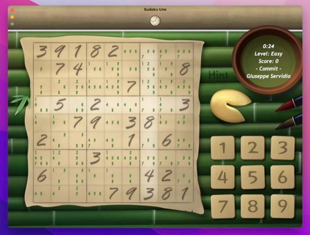 Sudoku per Mac