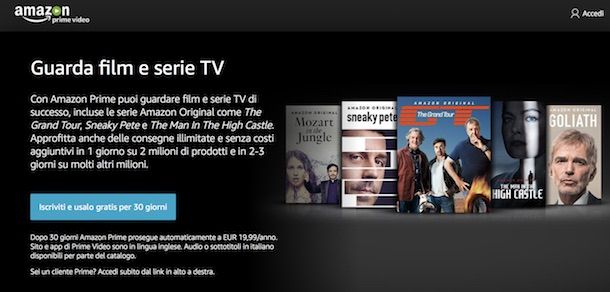 Come vedere serie TV online