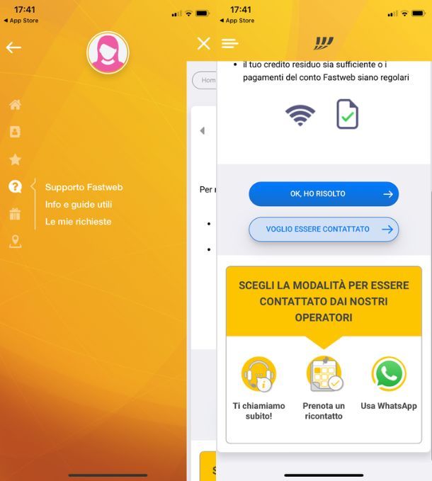 App MyFastweb