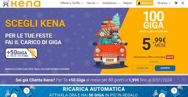 Kena Mobile: copertura e offerte tariffe