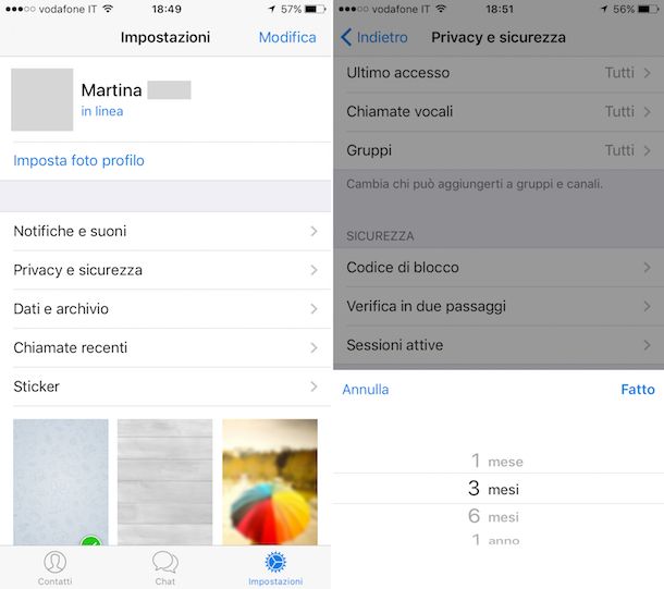 Come eliminare account Telegram Salvatore Aranzulla
