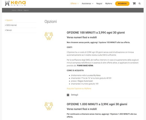 Kena Mobile: copertura e offerte tariffe