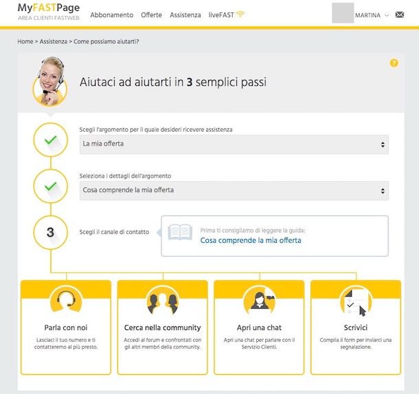 Come contattare Fastweb Salvatore Aranzulla
