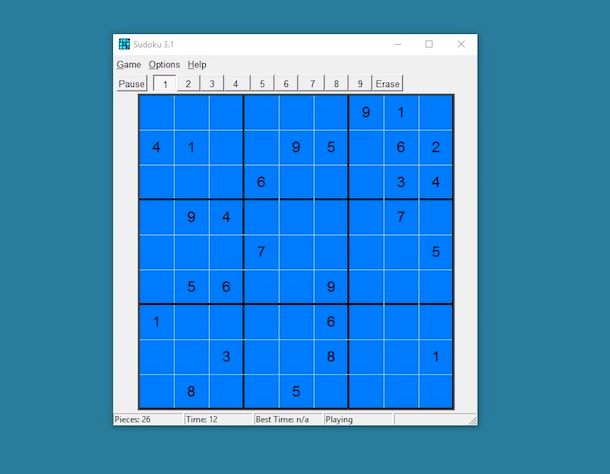 Come giocare a Sudoku