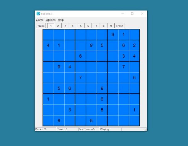 Come giocare a Sudoku