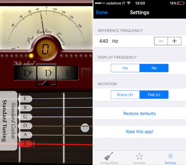 programma accordare chitarra gratis