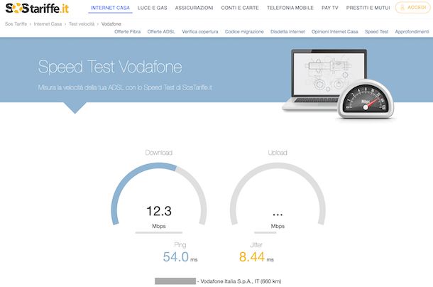 Come testare linea ADSL