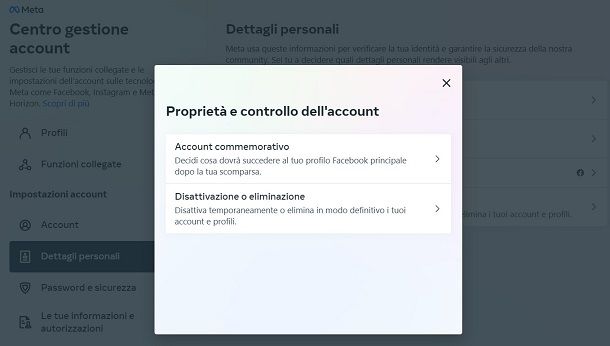 Disattivare l'account Instagram