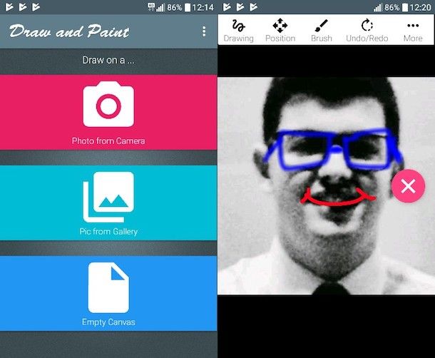 Applicazioni per disegnare sulle foto