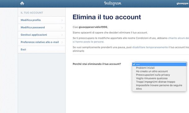 Come cancellare un account | Salvatore Aranzulla