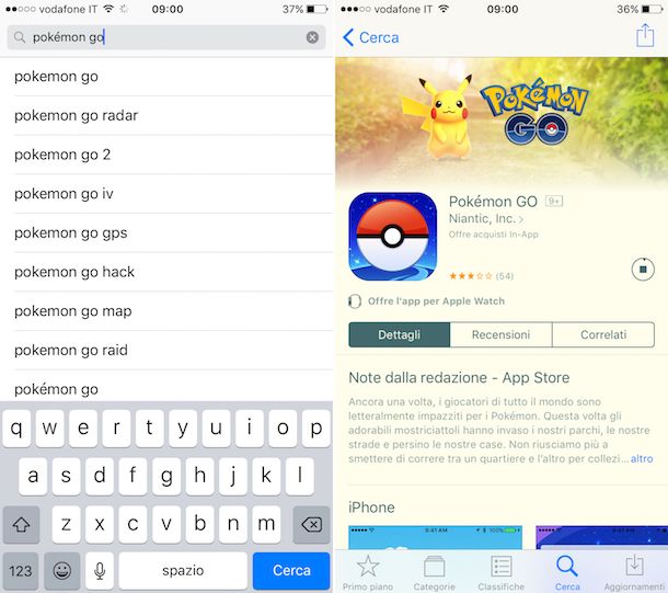Come scaricare Pokémon su iPhone