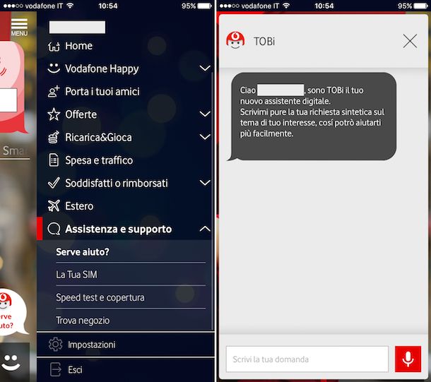 Come contattare Vodafone