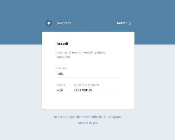 COME SCARICARE TELEGRAM visual data 7