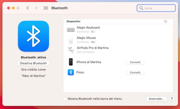 Bluetooth iPhone macOS