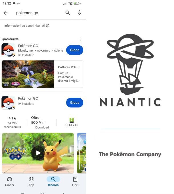 Giocare a Pokémon Go