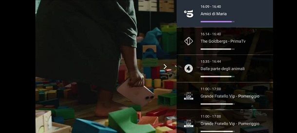 Come vedere Canale 5 in streaming su smartphone e tablet