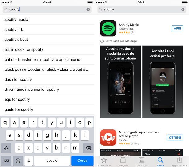 Come avere Spotify Premium gratis su iOS