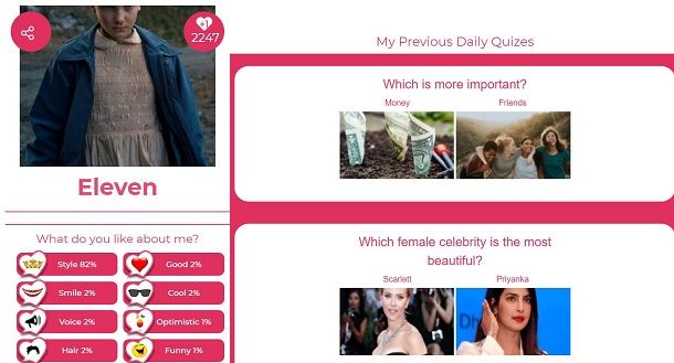 Dailyquizme sito Web