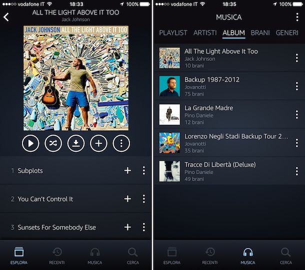 Come funziona Amazon Music Unlimited
