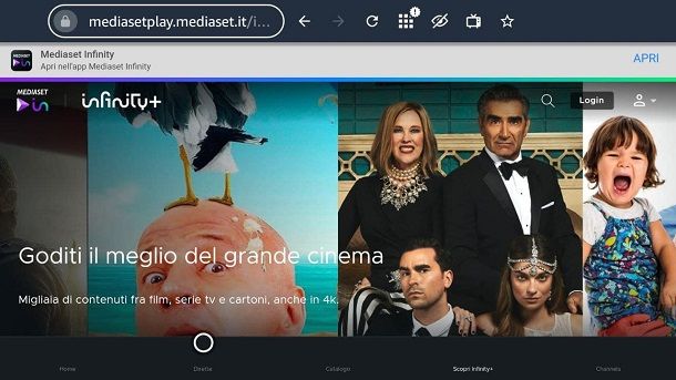 Come vedere Canale 5 su Fire Stick