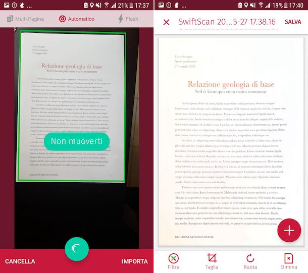 Altre app per scannerizzare in PDF su iPhone