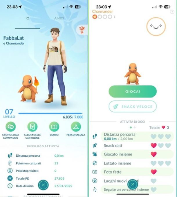 Compagno Pokémon Go