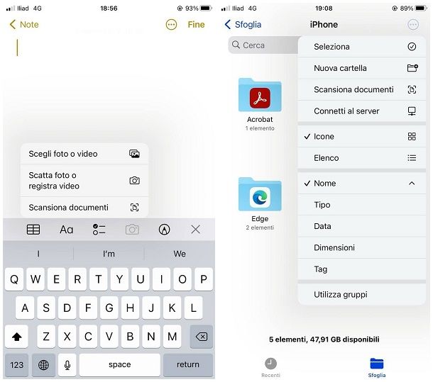 App per scannerizzare in PDF su iPhone