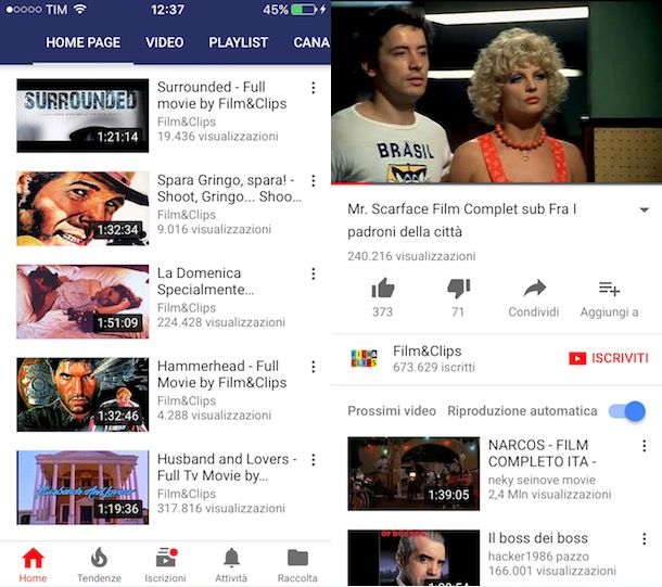 App per guardare film gratis Salvatore Aranzulla