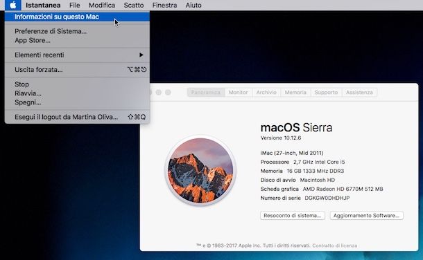Come installare macOS High Sierra