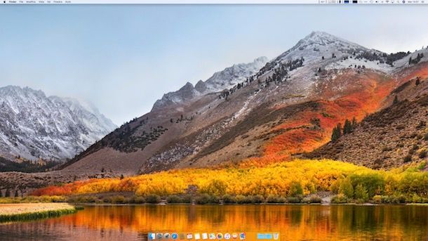 Come installare macOS High Sierra