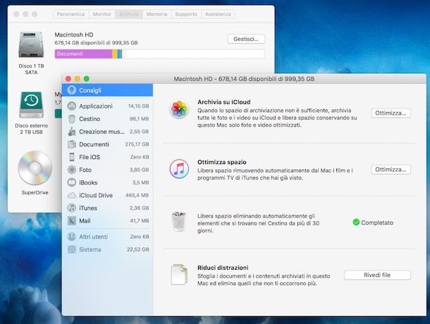 Come installare macOS High Sierra