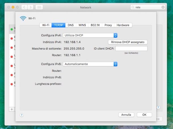 Come accedere alla pagina del router